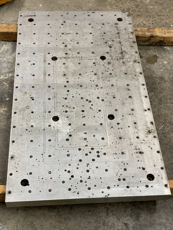 45x25 2” Aluminum sub Plate
